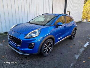 Voir le détail de l'offre de cette FORD Puma 1.0 EcoBoost 125ch mHEV Titanium 7cv de 2020 en vente à partir de 206.5 €  / mois