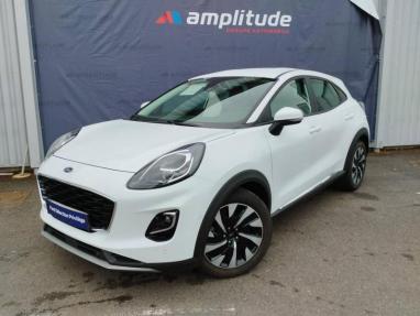 Voir le détail de l'offre de cette FORD Puma 1.0 Flexifuel 125ch S&S mHEV Titanium de 2024 en vente à partir de 220.86 €  / mois