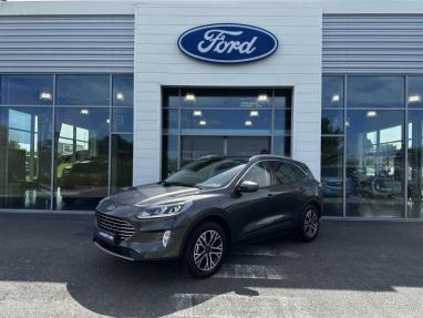 Voir le détail de l'offre de cette FORD Kuga 2.5 Duratec 225ch PHEV Titanium BVA de 2022 en vente à partir de 234.35 €  / mois