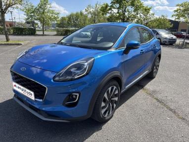 Voir le détail de l'offre de cette FORD Puma 1.0 Flexifuel 125ch S&S mHEV Titanium de 2024 en vente à partir de 226.8 €  / mois