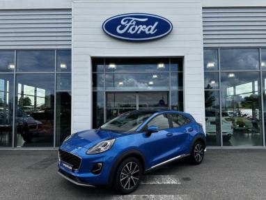 Voir le détail de l'offre de cette FORD Puma 1.0 Flexifuel 125ch S&S mHEV Titanium de 2023 en vente à partir de 292.33 €  / mois