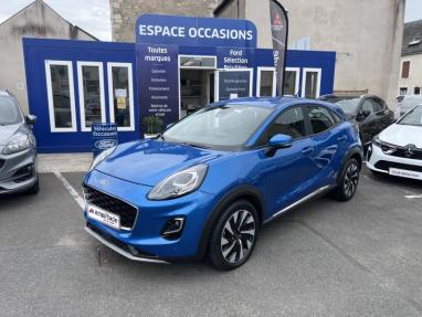 Voir le détail de l'offre de cette FORD Puma 1.0 Flexifuel 125ch S&S mHEV Titanium de 2024 en vente à partir de 292.33 €  / mois