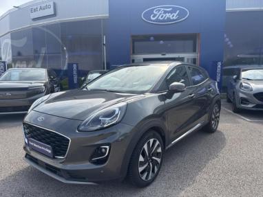 Voir le détail de l'offre de cette FORD Puma 1.0 Flexifuel 125ch S&S mHEV Titanium de 2024 en vente à partir de 219.63 €  / mois