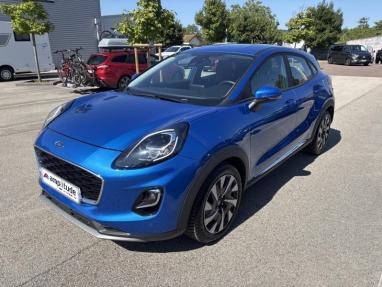 Voir le détail de l'offre de cette FORD Puma 1.0 Flexifuel 125ch S&S mHEV Titanium de 2024 en vente à partir de 302.56 €  / mois