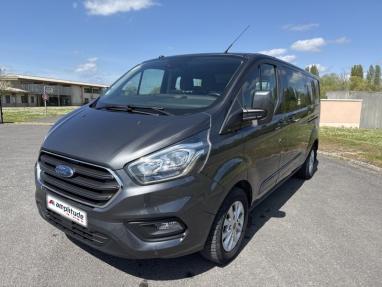 Voir le détail de l'offre de cette FORD Transit Custom Fg 320 L2H1 2.0 EcoBlue 170 Cabine Approfondie Limited de 2019 en vente à partir de 459.98 € / mois