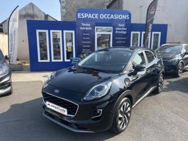 Voir le détail de l'offre de cette FORD Puma 1.0 Flexifuel 125ch S&S mHEV Titanium de 2024 en vente à partir de 214 €  / mois