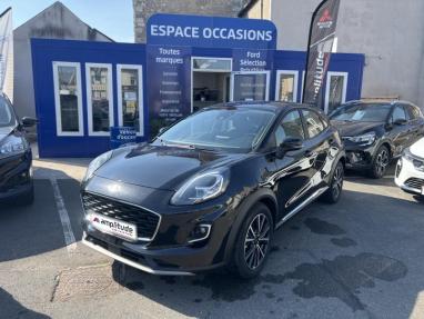 Voir le détail de l'offre de cette FORD Puma 1.0 Flexifuel 125ch S&S mHEV Titanium de 2024 en vente à partir de 308.69 € / mois