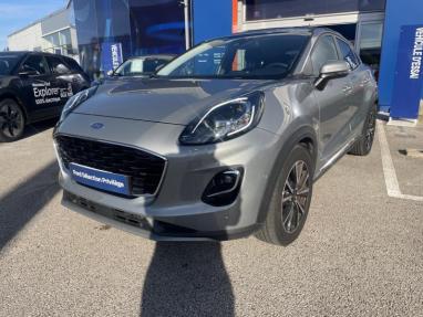 Voir le détail de l'offre de cette FORD Puma 1.0 EcoBoost 125ch S&S mHEV Titanium Business Powershift de 2022 en vente à partir de 213.27 €  / mois