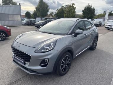 Voir le détail de l'offre de cette FORD Puma 1.0 Flexifuel 125ch S&S mHEV Titanium de 2022 en vente à partir de 209.32 €  / mois