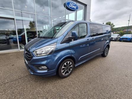 FORD Transit Custom Fg 320 L2H1 2.0 EcoBlue 170 Hybrid Cabine Approfondie Sport à vendre à Oyonnax - Image n°1
