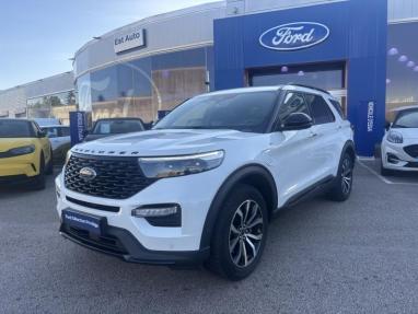 Voir le détail de l'offre de cette FORD Explorer 3.0 EcoBoost 457ch Parallel PHEV ST-Line i-AWD BVA10 25cv de 2021 en vente à partir de 635.12 €  / mois