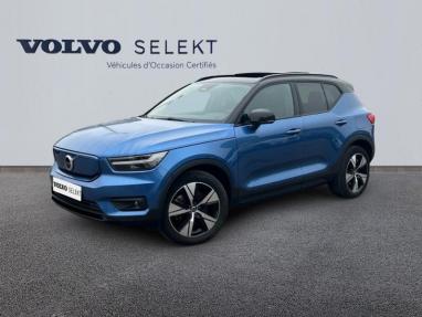 Voir le détail de l'offre de cette VOLVO XC40 P8 AWD 408ch R-Design EDT de 2020 en vente à partir de 431.76 €  / mois